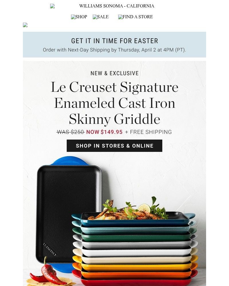 Screenshot of email with subject /media/emails/meet-le-creusets-newest-essential-the-skinny-griddle-14995-free-shipping-6fbe34-c_YyjRK4j.jpg