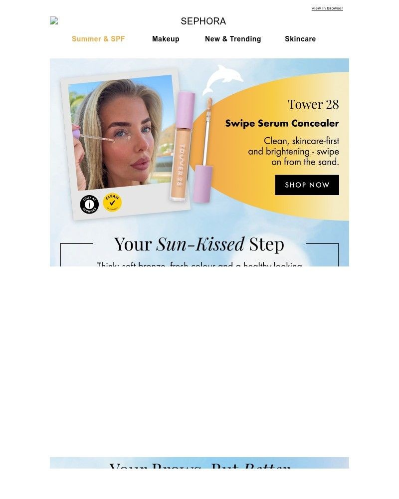 Screenshot of email sent to a Feelunique Newsletter subscriber