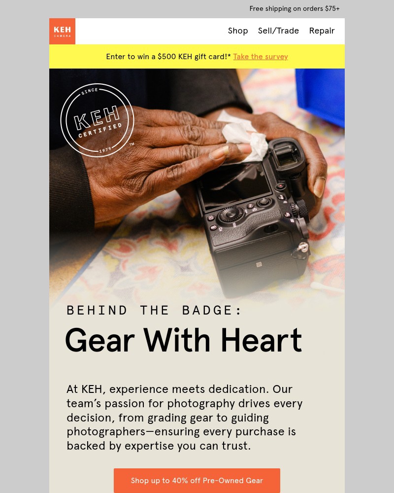 Screenshot of email with subject /media/emails/meet-the-passion-behind-keh-certifiedtm-gear-09778c-cropped-d2efe89a.jpg