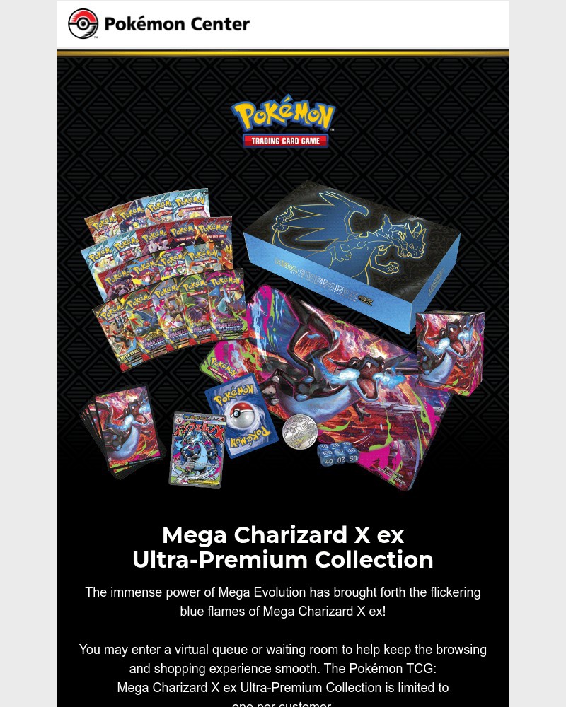 Screenshot of email with subject /media/emails/mega-charizard-x-ex-ultra-premium-collection-a61369-cropped-aca690cb.jpg