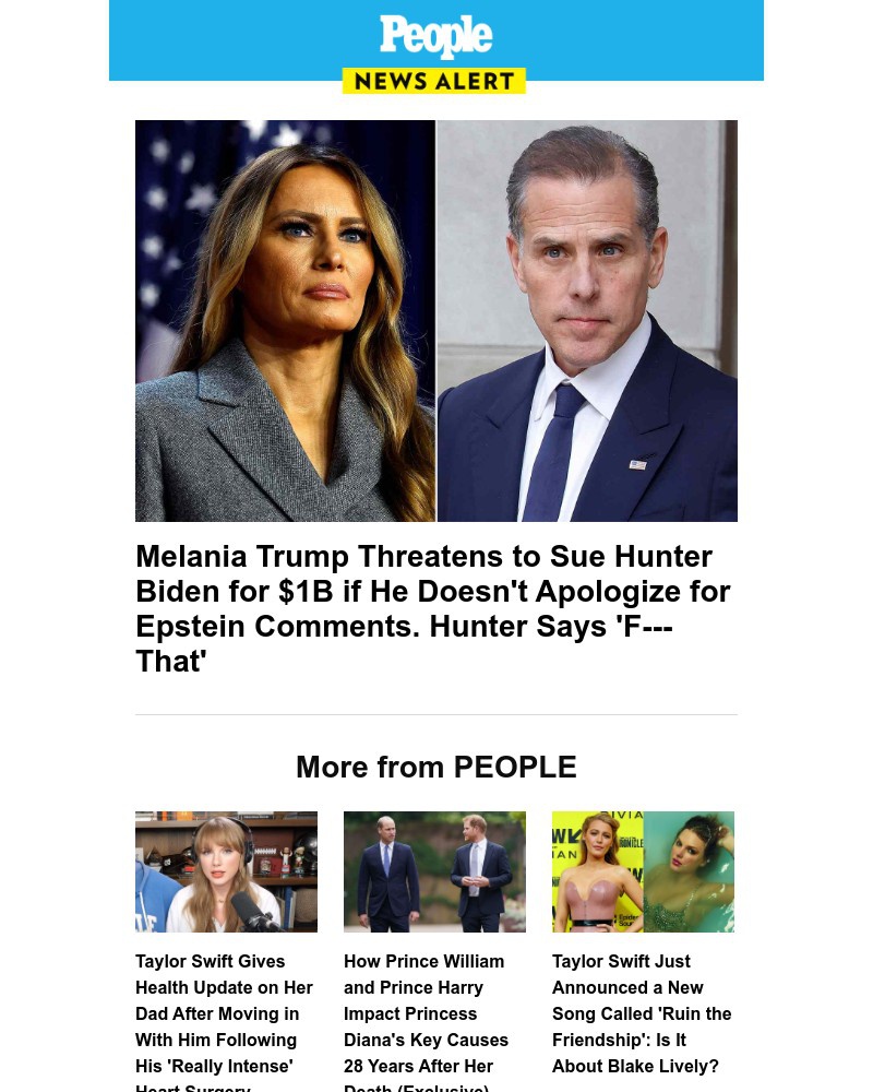 Screenshot of email with subject /media/emails/melania-trump-threatens-to-sue-hunter-biden-for-1b-if-he-doesnt-apologize-for-eps_B1j4BuZ.jpg
