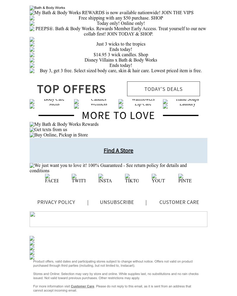 Screenshot of email with subject /media/emails/members-shop-peeps-first-start-earning-points-and-shop-now-6d4a28-cropped-b4ff89f7.jpg
