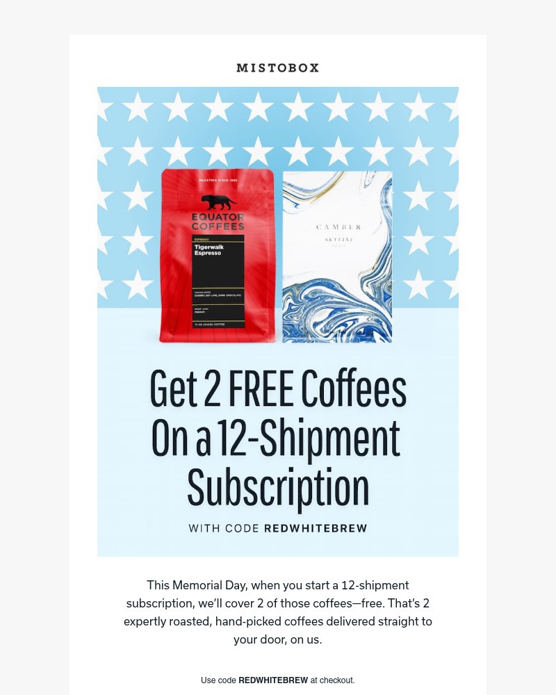Screenshot of email with subject /media/emails/memorial-day-deals-2-free-coffees-5dbcd0-cropped-7bcb8ddb.jpg