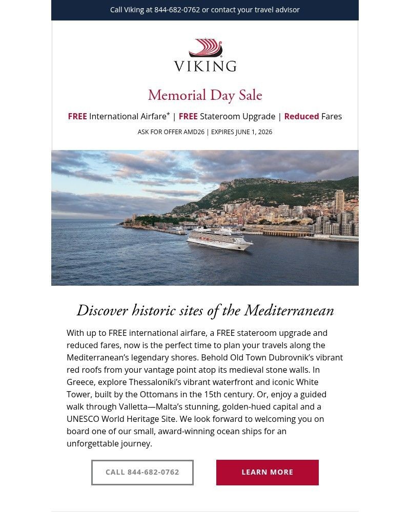 Screenshot of email with subject /media/emails/memorial-day-sale-free-airfare-on-6-mediterranean-voyages-a7536c-cropped-6e4b0bbe.jpg