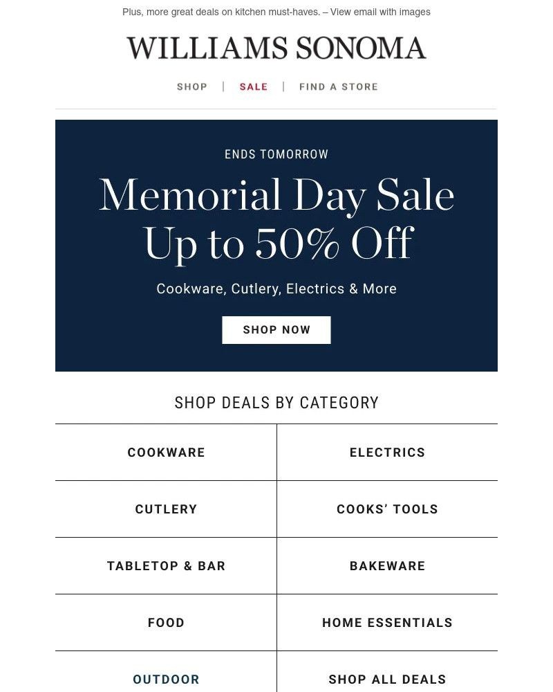 Screenshot of email with subject /media/emails/memorial-day-sale-up-to-50-off-cookware-cutlery-electrics-more-df7975-cropped-474e12e3.jpg