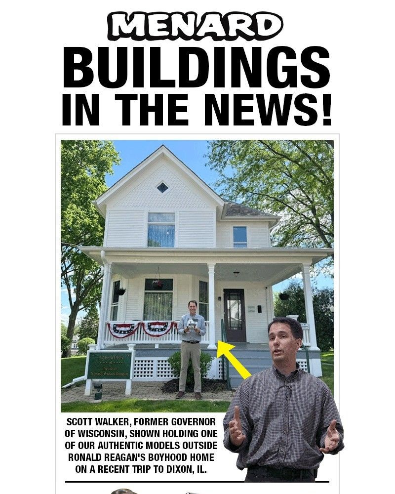 Screenshot of email sent to a Menards Newsletter subscriber