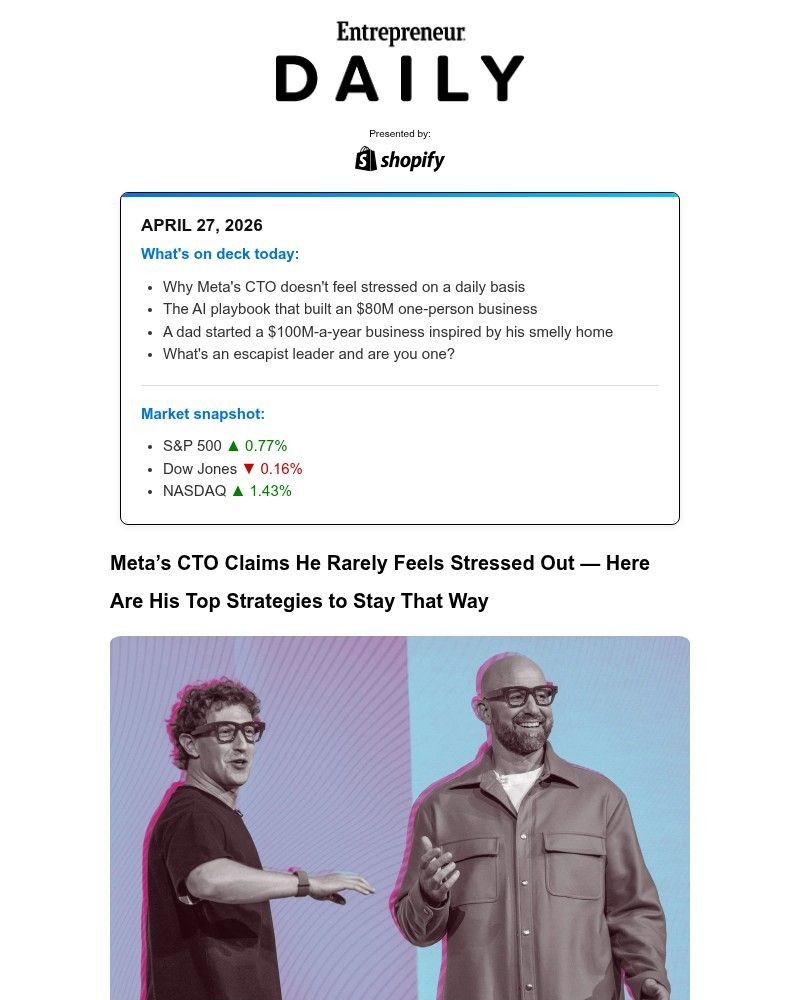 Screenshot of email with subject /media/emails/metas-cto-says-he-rarely-feels-stressed-heres-how-d2b1e9-cropped-a32785e9.jpg