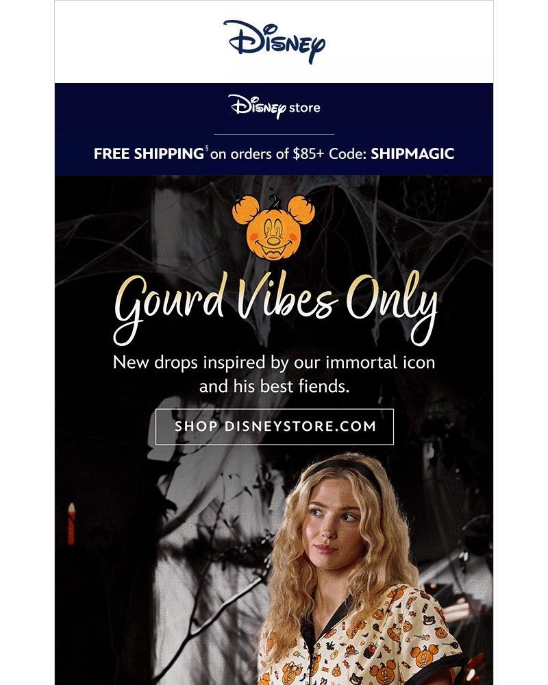 Screenshot of email sent to a Walt Disney World Resort Registered user