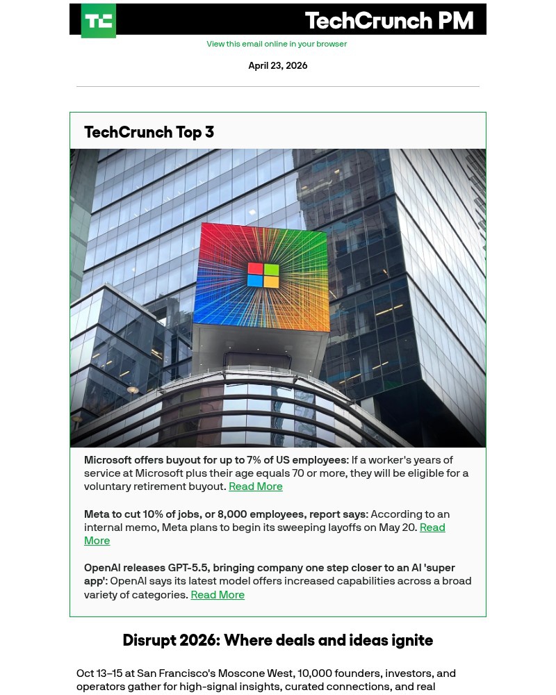 Screenshot of email with subject /media/emails/microsoft-offers-buyout-for-up-to-7-of-us-employees-99e57a-cropped-66dd1424.jpg
