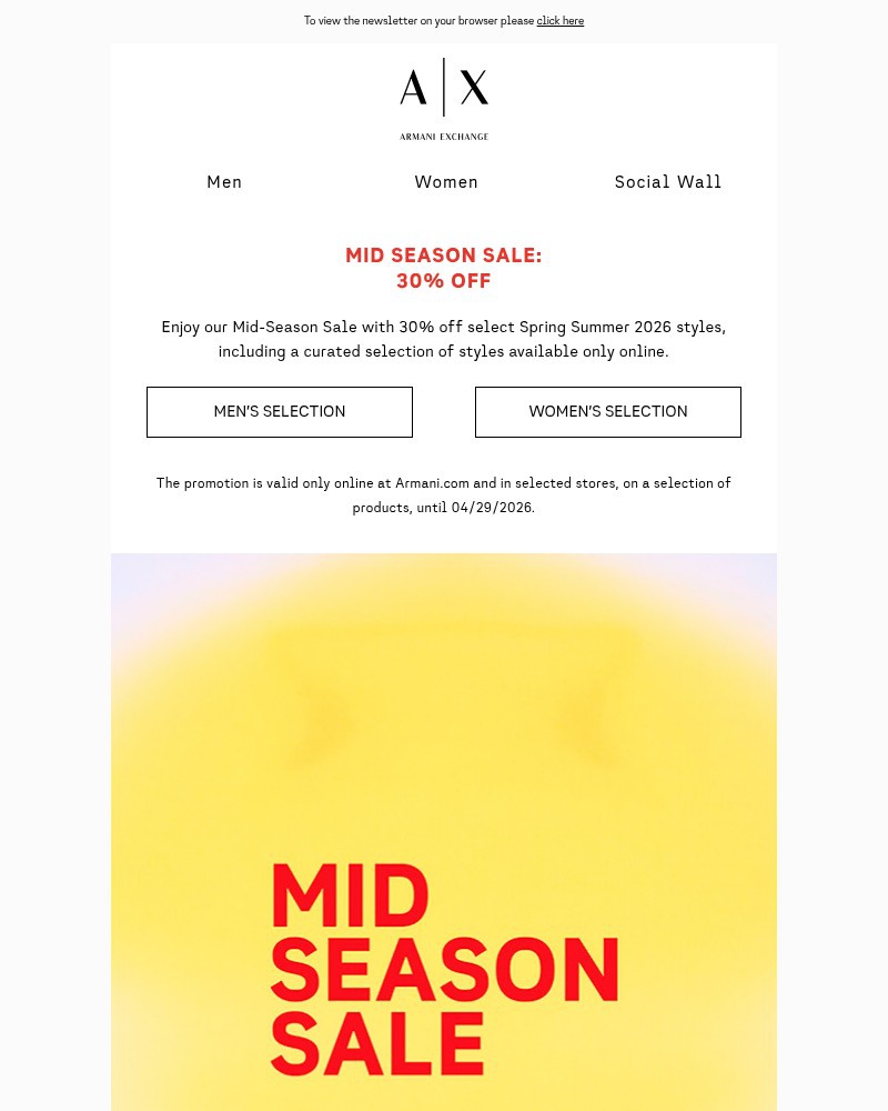 Screenshot of email with subject /media/emails/mid-season-sale-30-off-0afcc4-cropped-1e5ba8d2.jpg