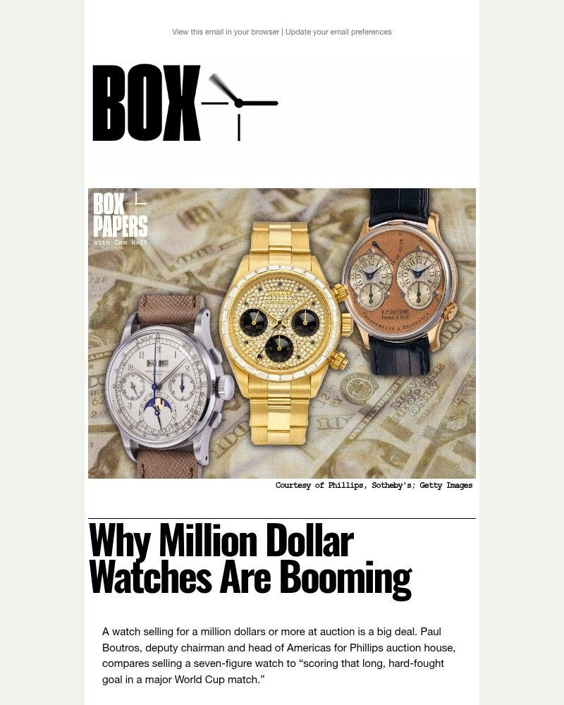 Screenshot of email with subject /media/emails/million-dollar-watches-are-absolutely-booming-1a1f59-cropped-d5f27baf.jpg