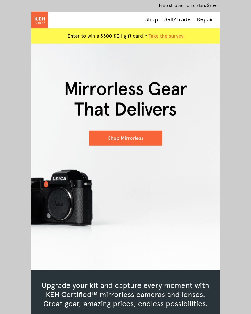 Screenshot of email with subject /media/emails/mirrorless-gear-without-the-new-price-tag-aa2aa4-cropped-0282c57e.jpg