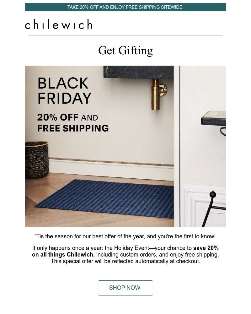 Screenshot of email with subject /media/emails/missed-black-friday-fear-not-our-spectacular-sale-continues-7bfdf7-cropped-800db11d.jpg