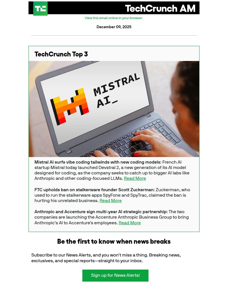 Screenshot of email with subject /media/emails/mistral-ai-surfs-vibe-coding-tailwinds-with-new-coding-models-07bb5d-cropped-1937dc97.jpg