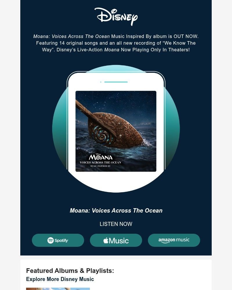 Screenshot of email sent to a Walt Disney World Resort Registered user