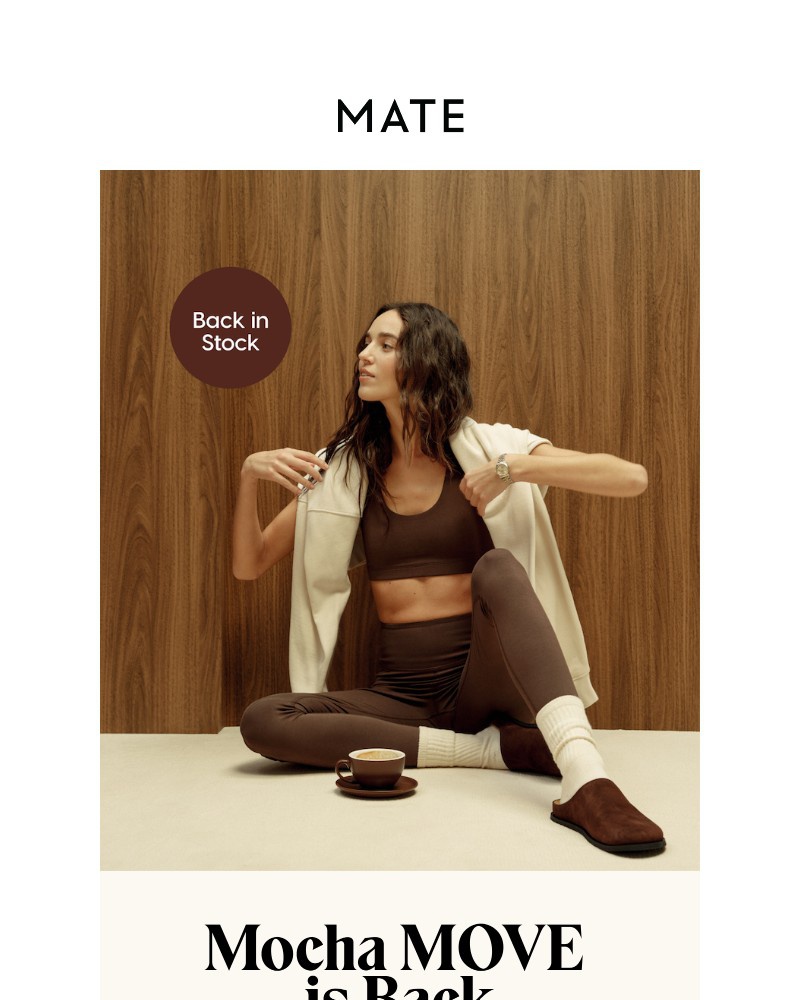 Screenshot of email sent to a MATE the Label Newsletter subscriber