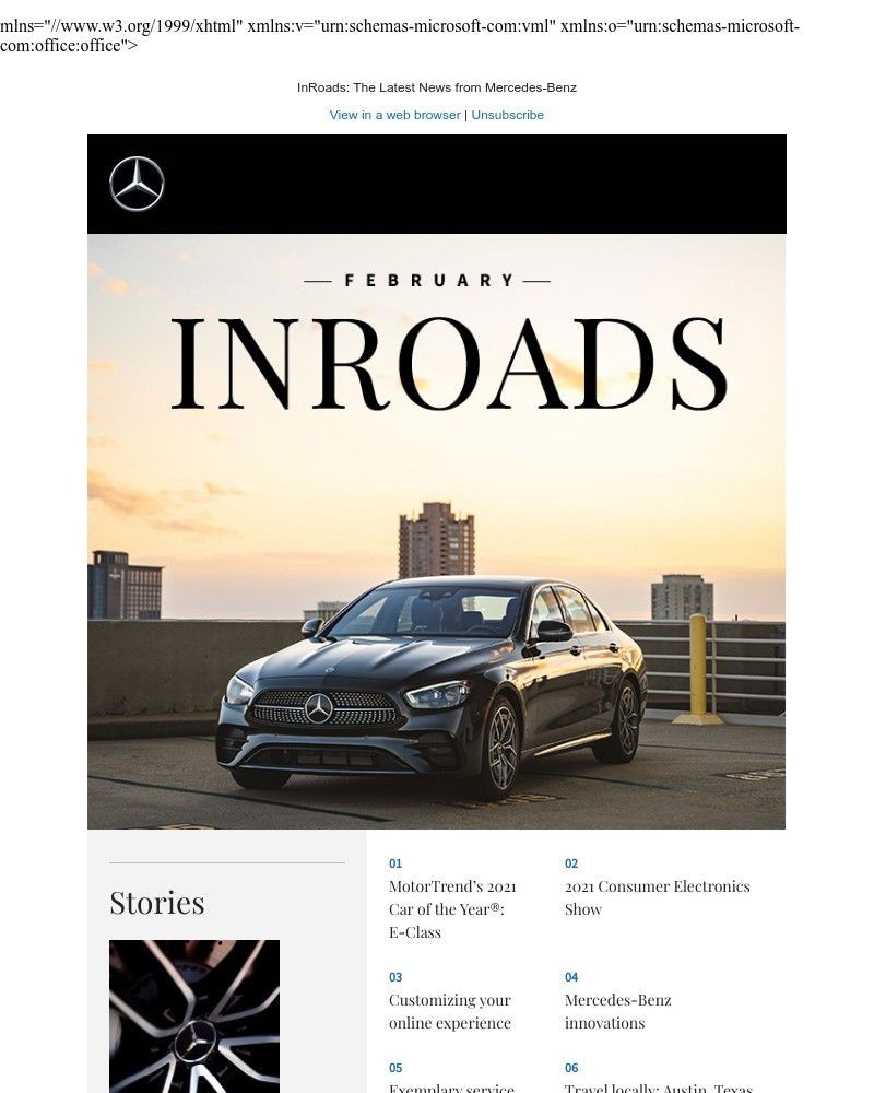 Screenshot of email with subject /media/emails/momentous-news-the-e-class-is-motortrends-2021-car-of-the-year-33bfa2-cropped-51be1c8c.jpg