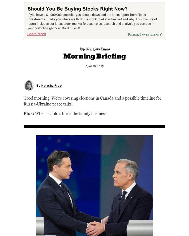 Screenshot of email with subject /media/emails/monday-briefing-canadians-head-to-the-polls-ffbb6c-cropped-c4834555.jpg