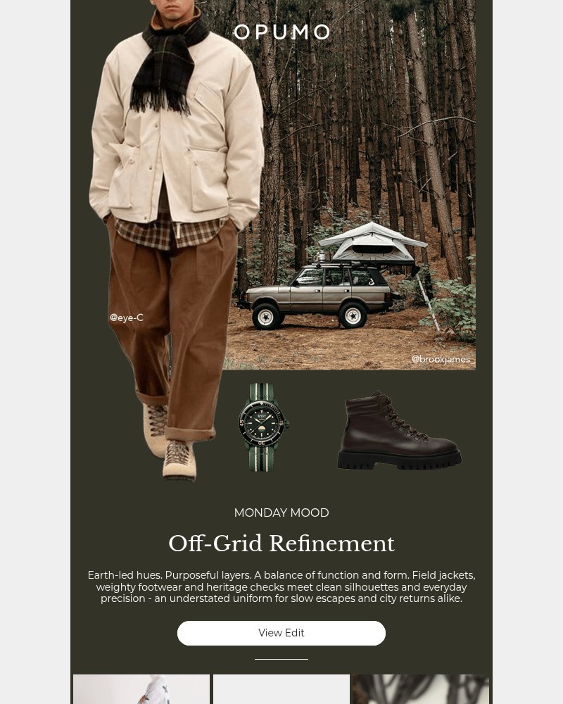 Screenshot of email sent to a Opumo Newsletter subscriber