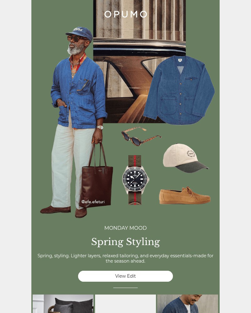 Screenshot of email sent to a Opumo Newsletter subscriber