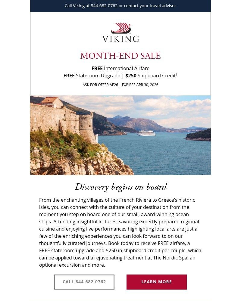 Screenshot of email with subject /media/emails/month-end-sale-free-airfare-250-shipboard-credit-more-973829-cropped-830c4855.jpg