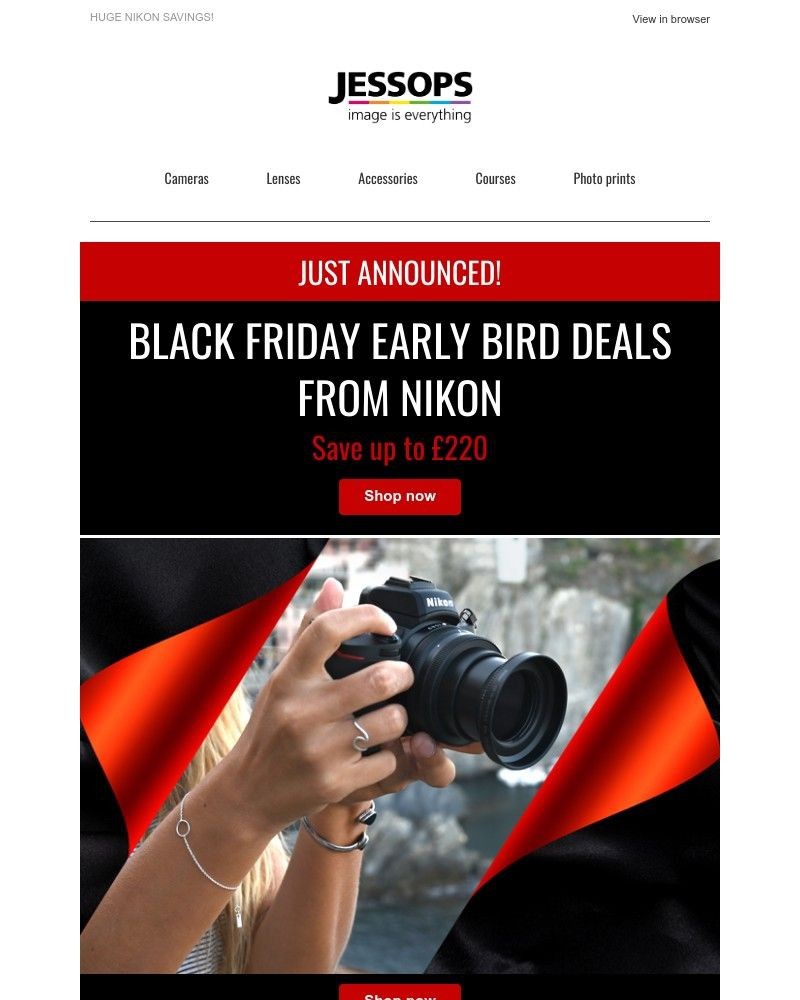 Screenshot of email with subject /media/emails/more-black-friday-early-bird-deals-huge-nikon-savings-dbcb4f-cropped-0270a5a0.jpg
