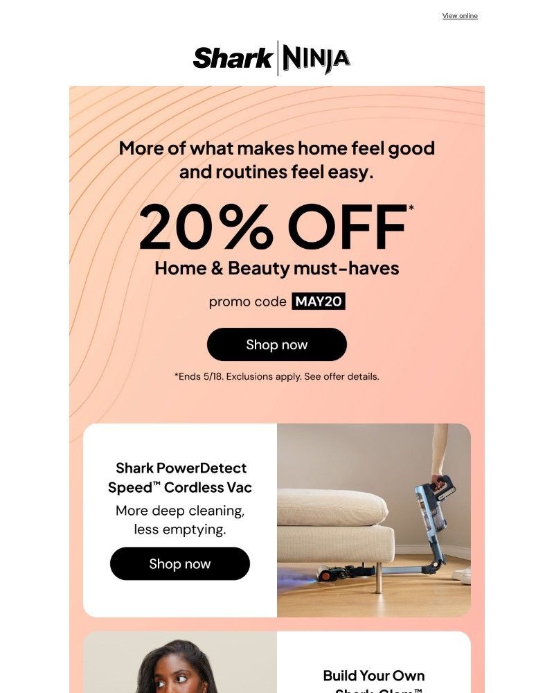 Screenshot of email sent to a Shark Newsletter subscriber