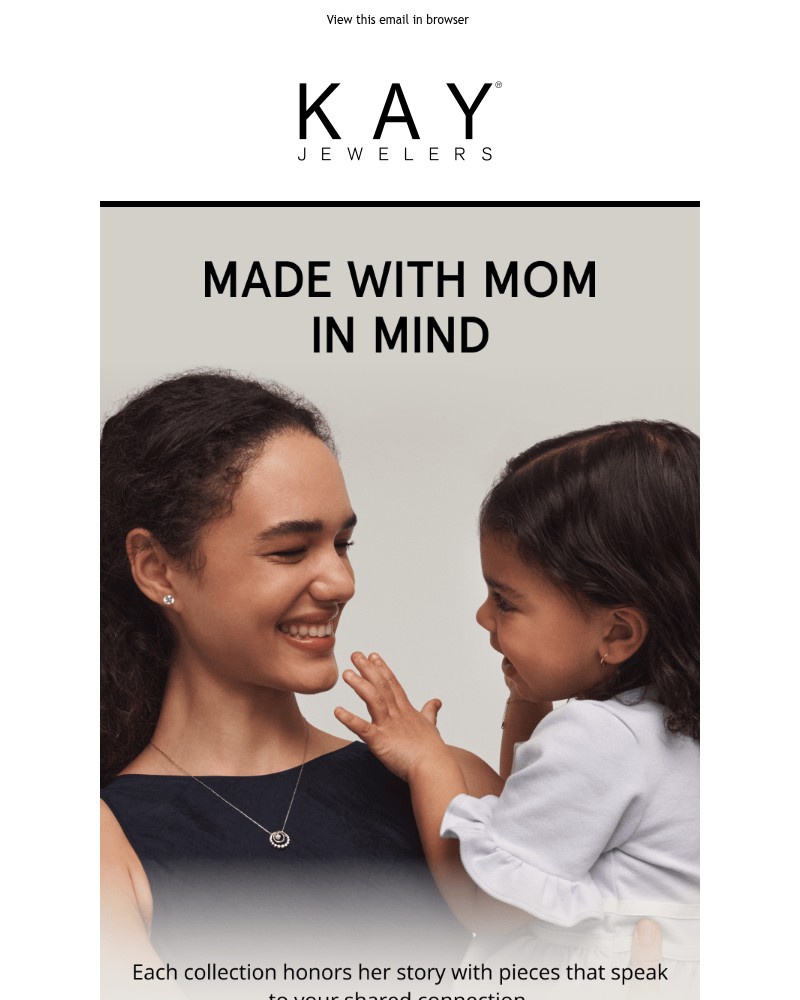 Screenshot of email sent to a Kay Newsletter subscriber