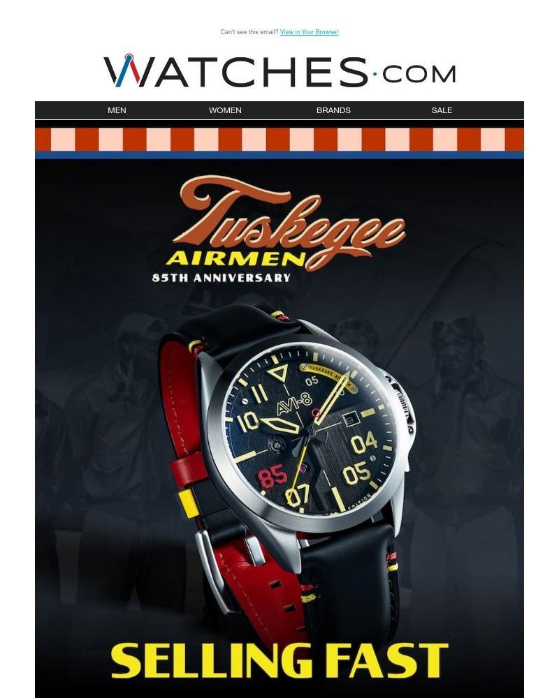 Screenshot of email with subject /media/emails/nearly-gone-avi-8-tuskegee-85th-anniversary-e69c91-cropped-83f951e3.jpg