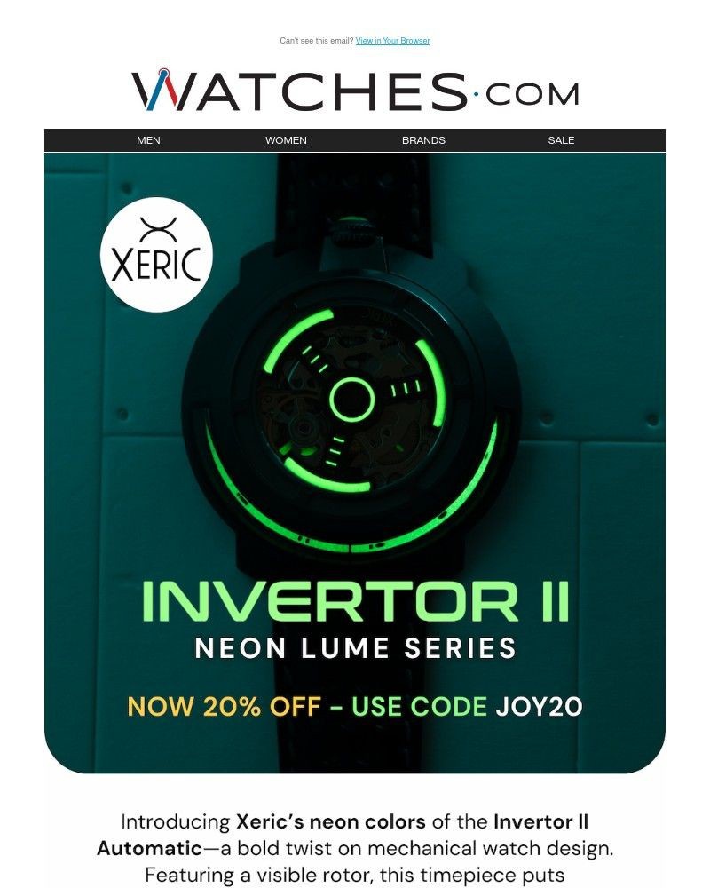 Screenshot of email with subject /media/emails/neon-invertor-ii-high-impact-design-limited-release-d5b934-cropped-81524420.jpg