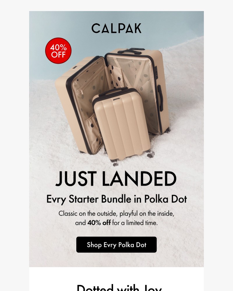 Screenshot of email with subject /media/emails/new-40-off-luggage-in-polka-dot-094af3-cropped-4e5a0bce.jpg