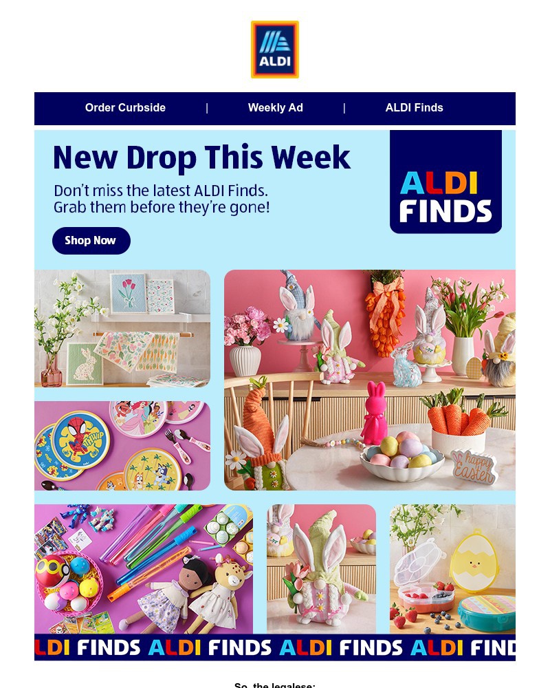 Screenshot of email with subject /media/emails/new-aldifinds-are-here-run-dont-walk-30176c-cropped-cb23a821.jpg