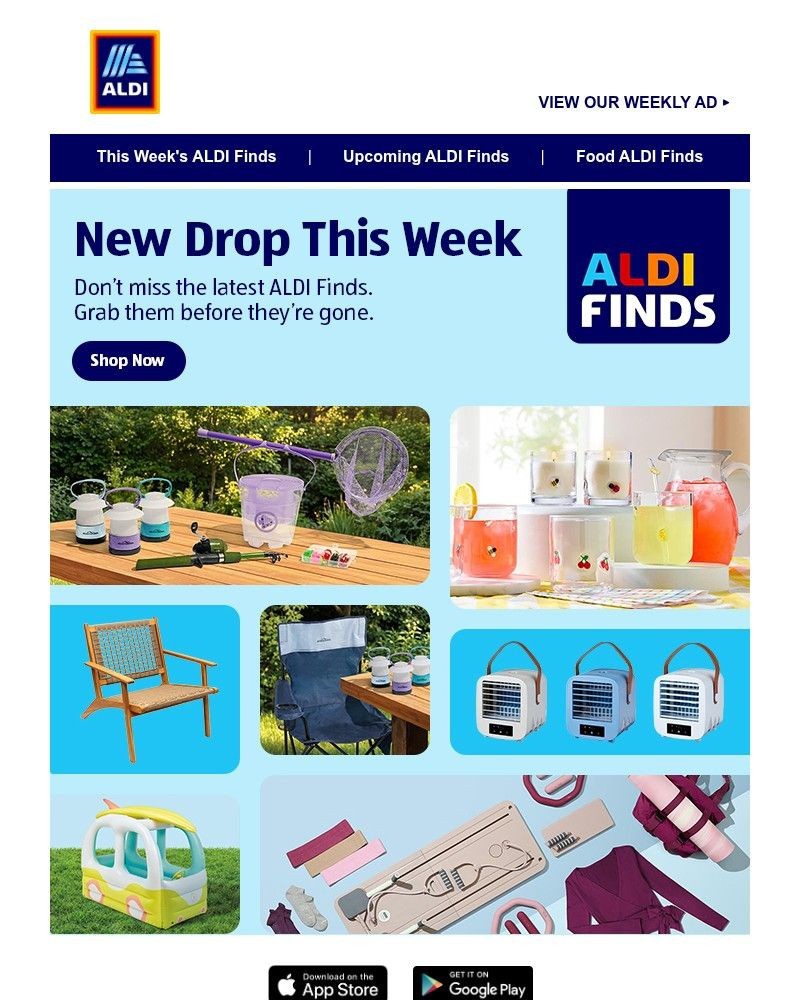 Screenshot of email with subject /media/emails/new-aldifinds-are-here-run-dont-walk-ffefd6-cropped-739ad6d2.jpg