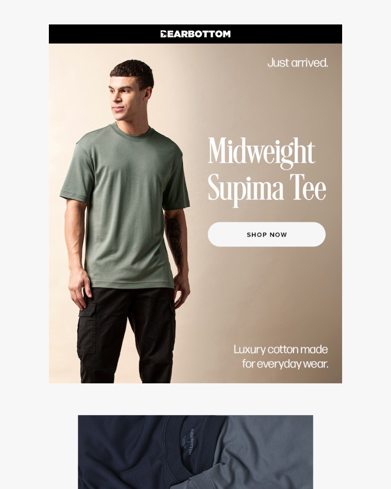 Screenshot of email with subject /media/emails/new-arrival-midweight-supima-tee-b066f9-cropped-7318854c.jpg