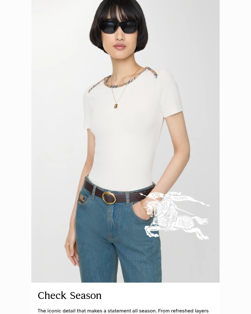 Screenshot of email sent to a Burberry Newsletter subscriber