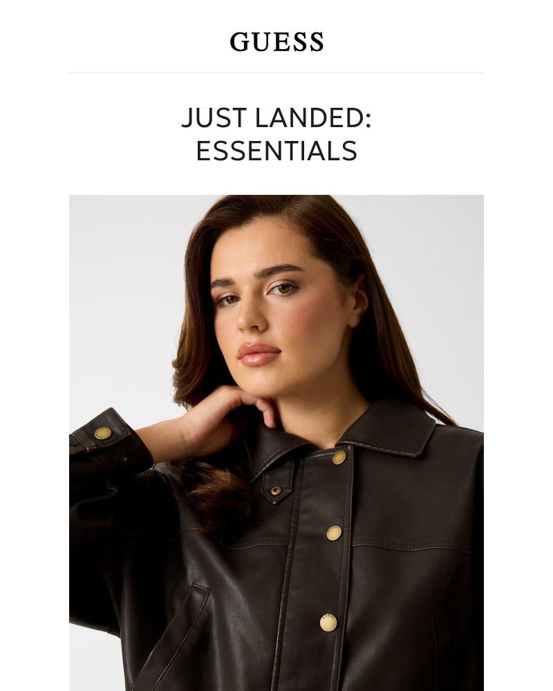 Screenshot of email sent to a Guess Newsletter subscriber