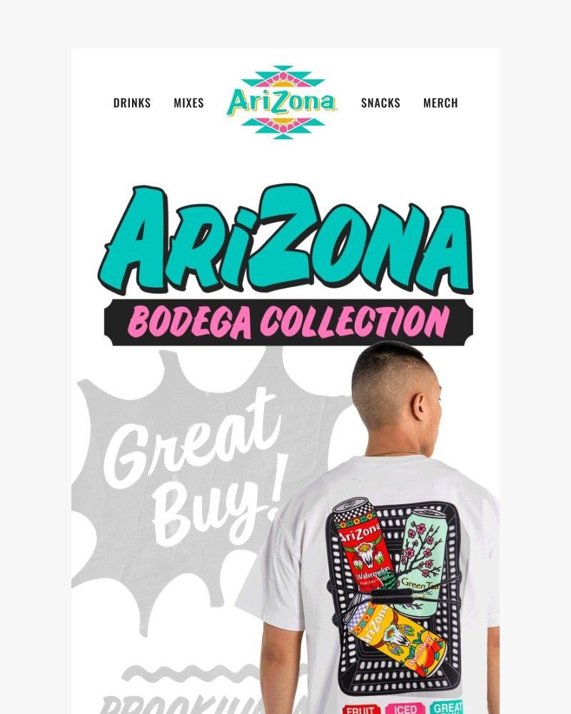 Screenshot of email sent to a AriZona Newsletter subscriber
