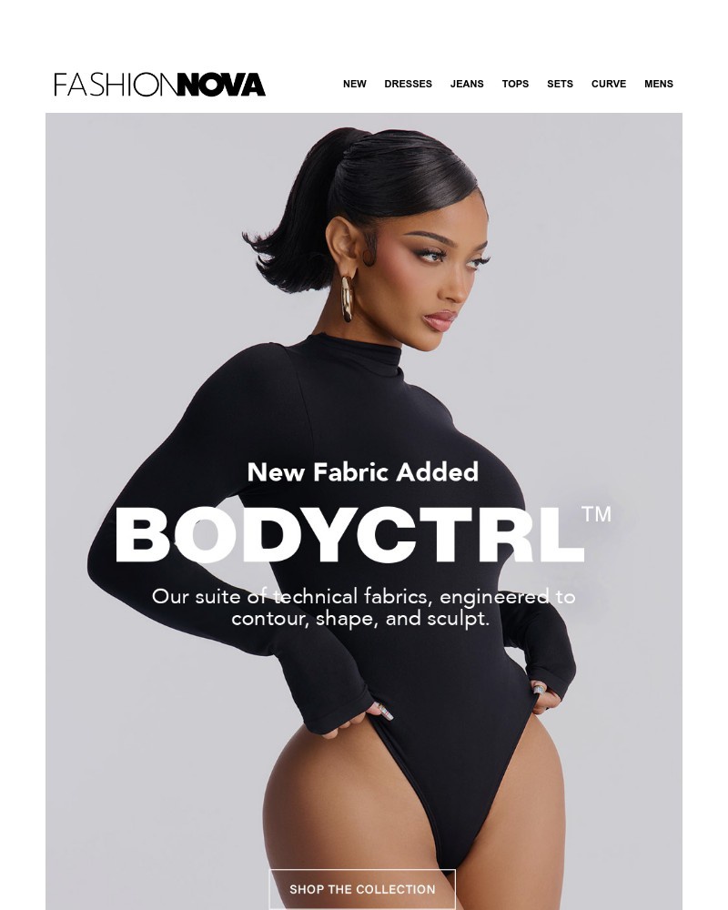 Screenshot of email sent to a Fashion Nova Registered user
