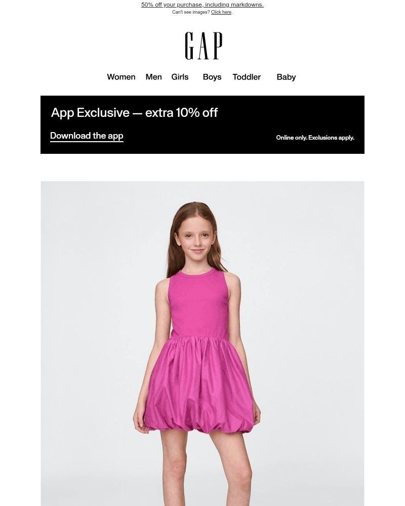 Screenshot of email with subject /media/emails/new-bubble-dresses-25a34e-cropped-fa5b6b36.jpg