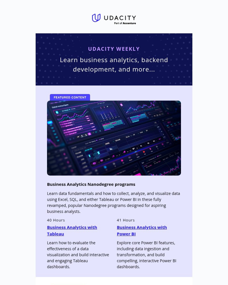 Screenshot of email with subject /media/emails/new-business-analytics-backend-development-courses-agentic-ai-demo-28b134-cropped_FmZFWJ0.jpg