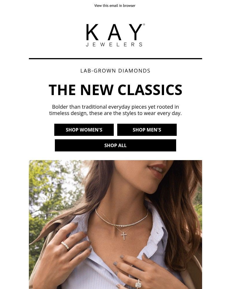 Screenshot of email sent to a Kay Newsletter subscriber