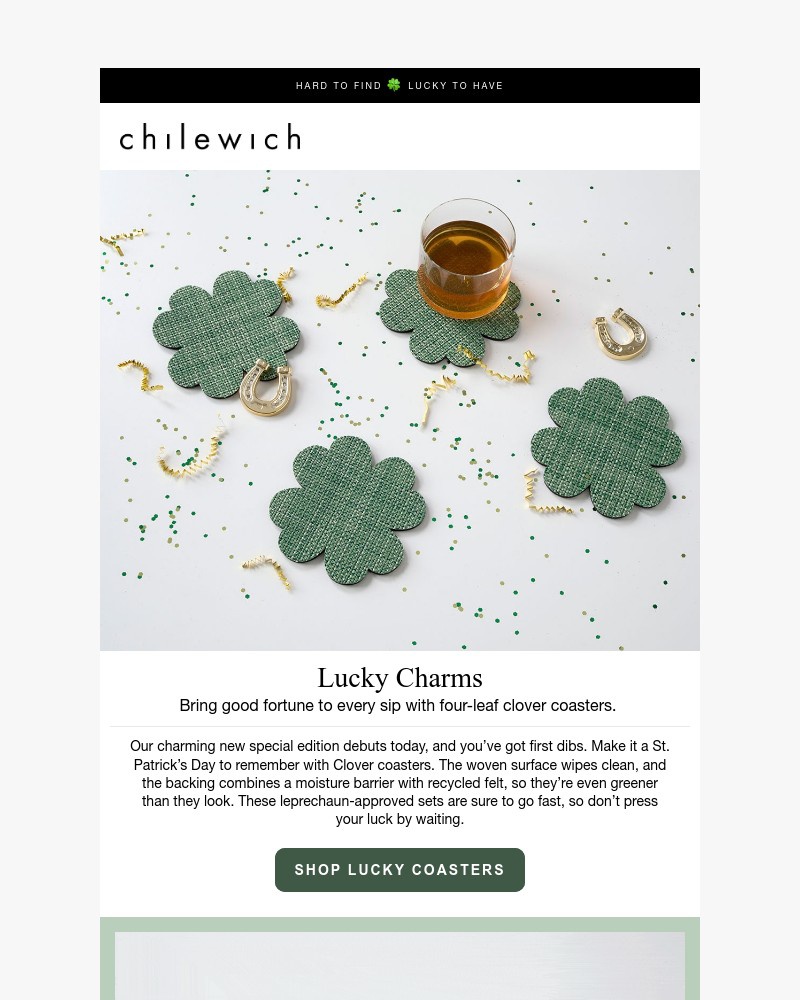 Screenshot of email with subject /media/emails/new-clover-coasters-for-st-patricks-day-4155e7-cropped-1d51ae03.jpg