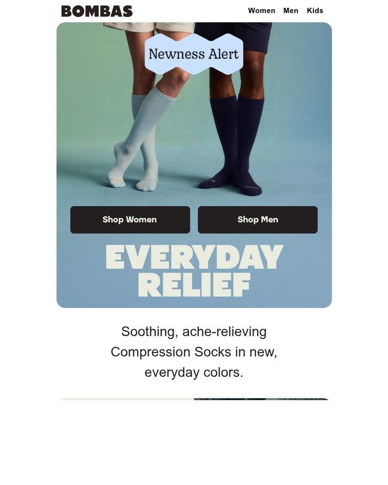 Screenshot of email with subject /media/emails/new-colors-everyday-compression-socks-29366f-cropped-989013e1.jpg