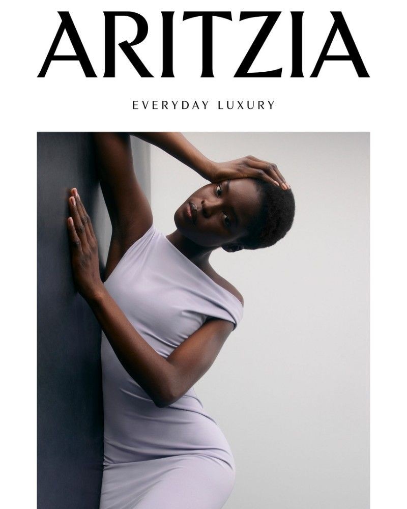 Screenshot of email sent to a Aritzia Newsletter subscriber
