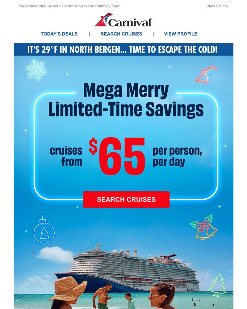 Screenshot of email with subject /media/emails/new-cruises-from-65-per-person-per-day-7f6348-cropped-d805b8dd.jpg
