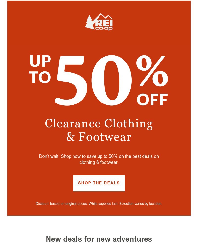 Screenshot of email with subject /media/emails/new-deals-added-up-to-50-off-clothing-footwear-50cbf0-cropped-c1eda014.jpg