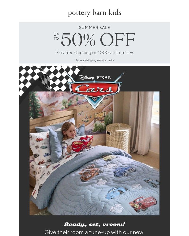 Screenshot of email with subject /media/emails/new-disney-and-pixar-cars-for-little-speedsters-69d823-cropped-f7e4c27d.jpg