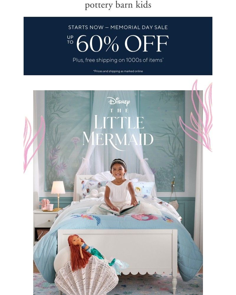 Screenshot of email with subject /media/emails/new-disney-the-little-mermaid-new-arrivals-memorial-day-sale-is-on-c049ba-cropped_QkAGvBK.jpg