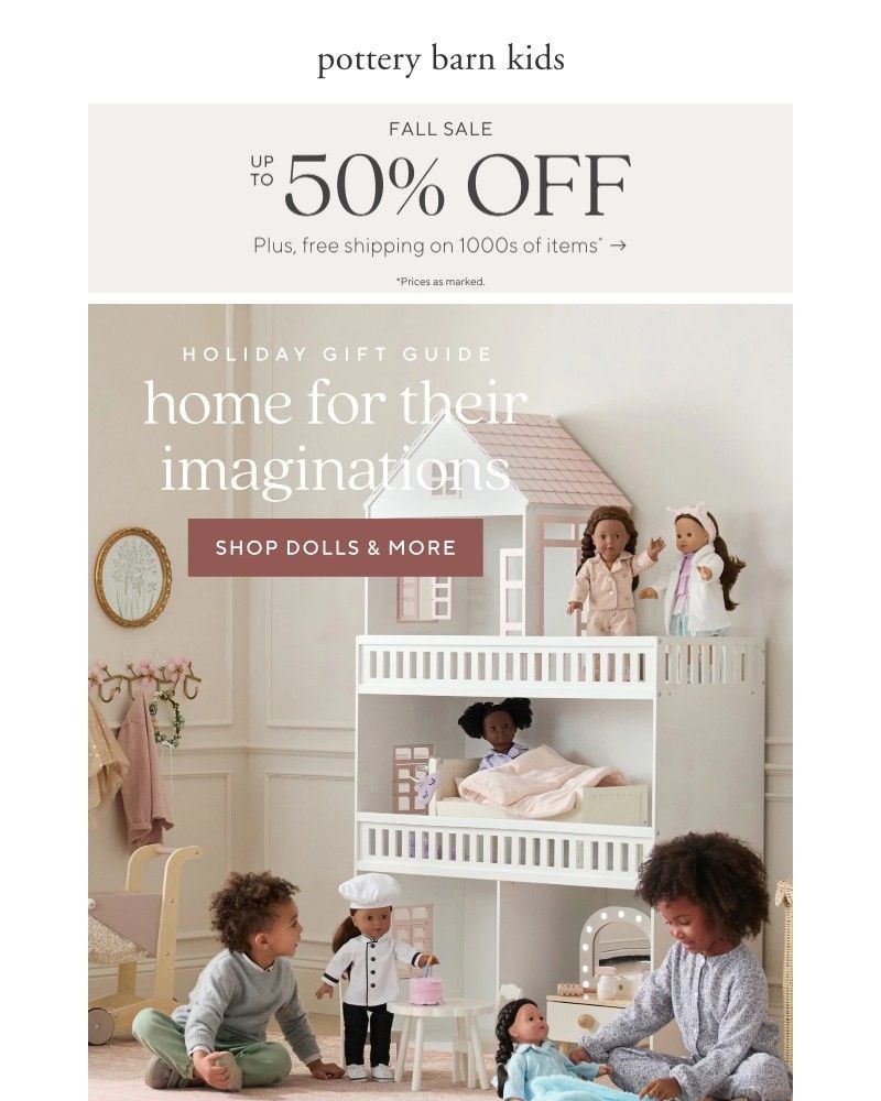 Screenshot of email with subject /media/emails/new-dolls-dollhouses-for-every-kid-f9d1b2-cropped-28c66162.jpg