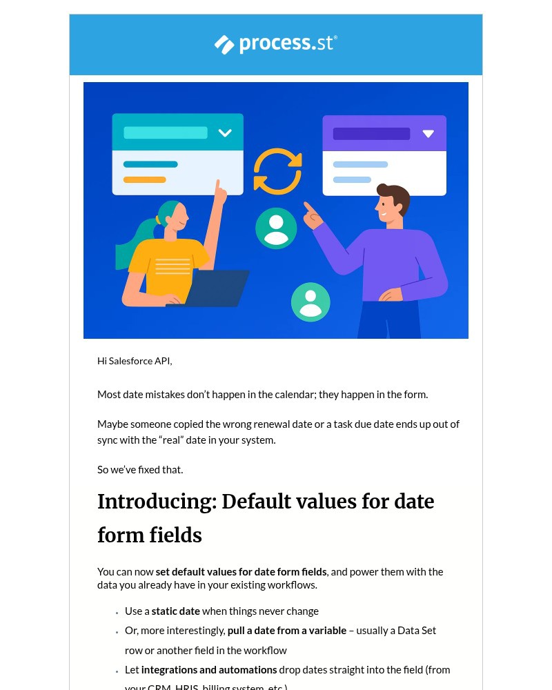 Screenshot of email with subject /media/emails/new-feature-smarter-dates-cleaner-workflows-65425f-cropped-9e883819.jpg